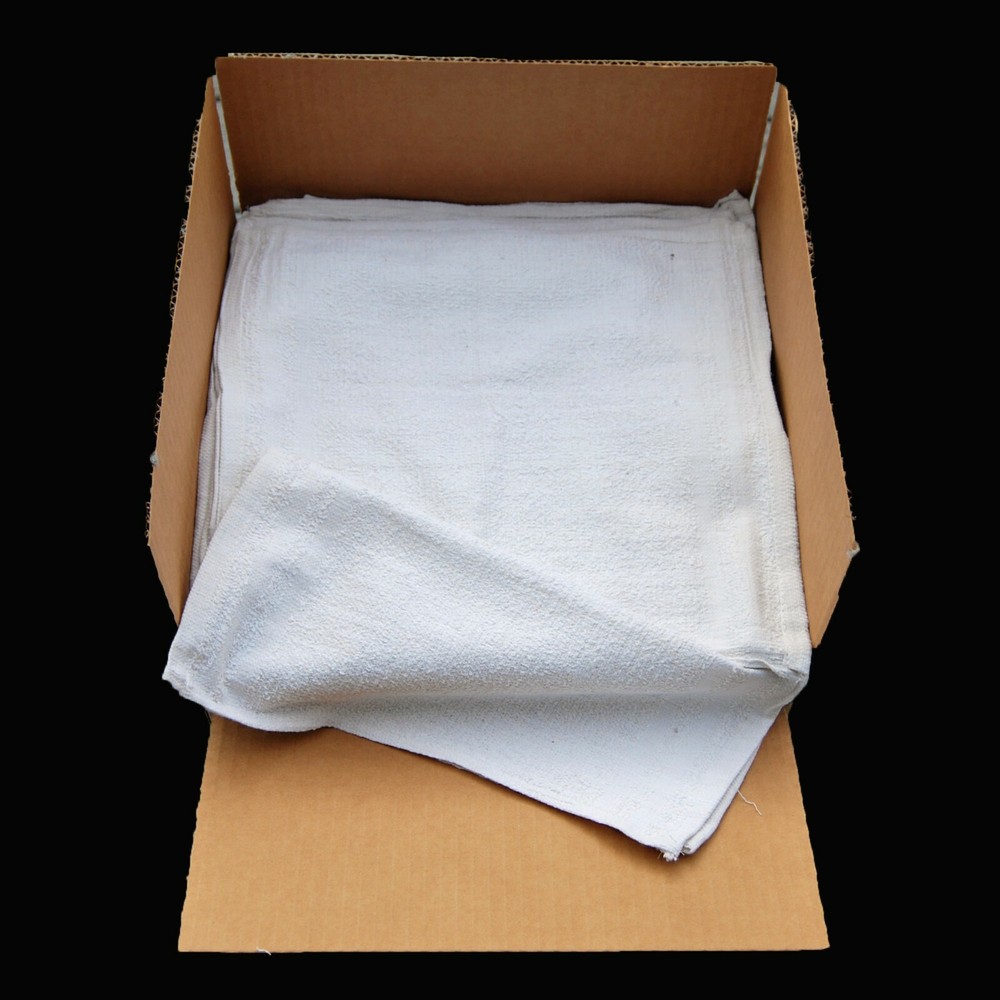 360 (30 DOZ.) TERRY COTTON CLOTH CLEANING TOWEL BAR TOWELS/ RAGS 12 X 12