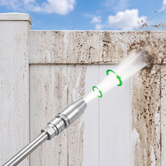 M MINGLE Turbo Nozzle Pressure Washer Set, 360° Rotating Stainless Steel…