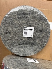 Diversey Twister HT Pad 20″ Extreme Red 213240 DIVDD7523650 2 Packs- 4 Pads