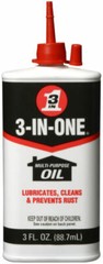 2 Bottle 3 IN ONE Multi purpose Oil Long Lasting Lubricant Precision Drip 3oz