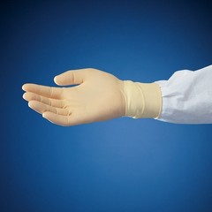 Ansell 56813 G3, Disposable Cleanroom Gloves, 8.7 Mil Palm, Latex, 12 In, Iso