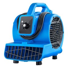 Floor Blower, 1360 RPM 600 CFM, Air Mover for Drying and Cooling