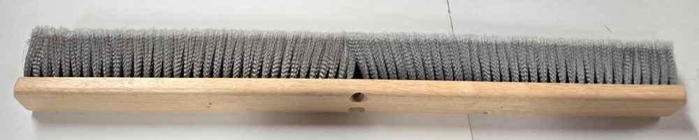 Carlisle 4501623 36″ Push Broom Head Gray Flagged PPY Sweep Industrial Cleaning
