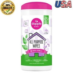 All-Purpose Cleaning Wipes Lavender Scented Baby Safe Gentle Formula 75 Count US