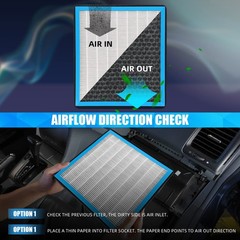 CF11966 Cabin Air Filter HEPA Air Conditioner with Activated Carbon Replaceme…