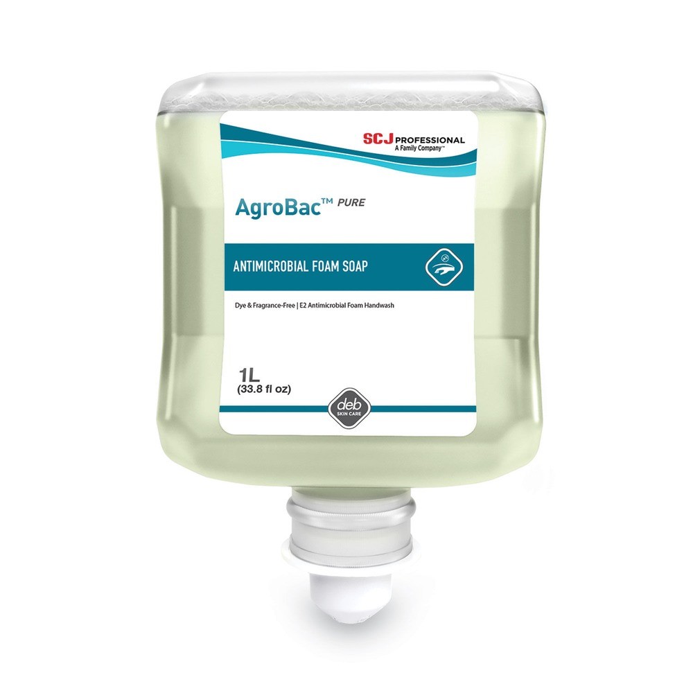 SC Johnson AGB1L 1 L AgroBac Pure Foam Wash Refill – Unscented (6/Carton) New