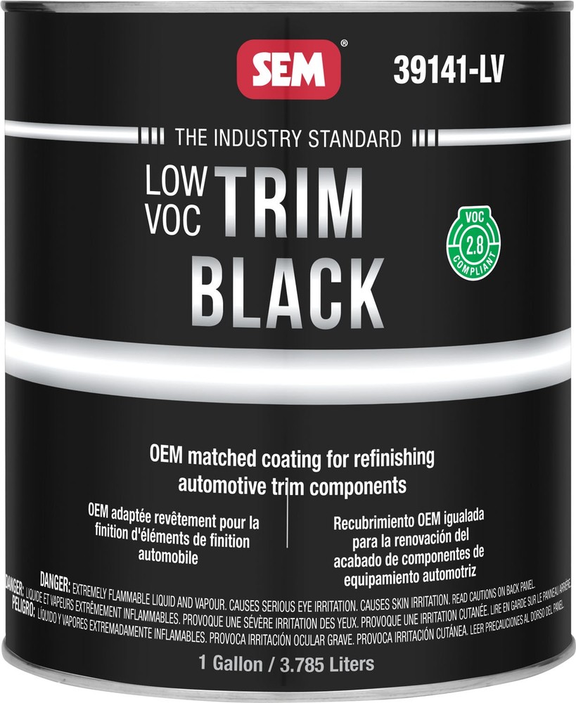 Low VOC Trim Black SEM-39141-LV