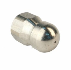 Erie Tools Button Nose 3/8″ Sewer Jetter Nozzles 12.0 Orifice