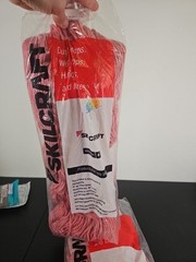 2pc ABILITY ONE 7920-01-513-4768 Wet Mop Head Red Acrylic Rayon 24oz (Shelf9)