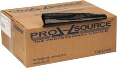 100 Count PRO-SOURCE 45 Gallon Extra Heavy-Duty Black Trash Bags, 40″ W x 46″ H
