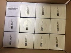 GEN 852E Facial Tissue Cube Box, 2-Ply, White, 85-Sheets/Box, 36 Boxes/Carton #