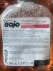 GOJO 526102 Luxury Foam Hand Wash Refill For Fmx-20 Dispenser-Cranberry New
