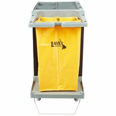 Housekeeping 3 Shelf Cleaning Mop Linen Utilty Cart Hotel Janitor Commercial