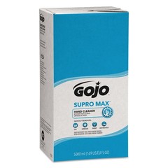 GOJO 7572 SUPRO MAX 5000 mL Hand Cleaner Refill for PRO TDX Dispenser (2/CT) New