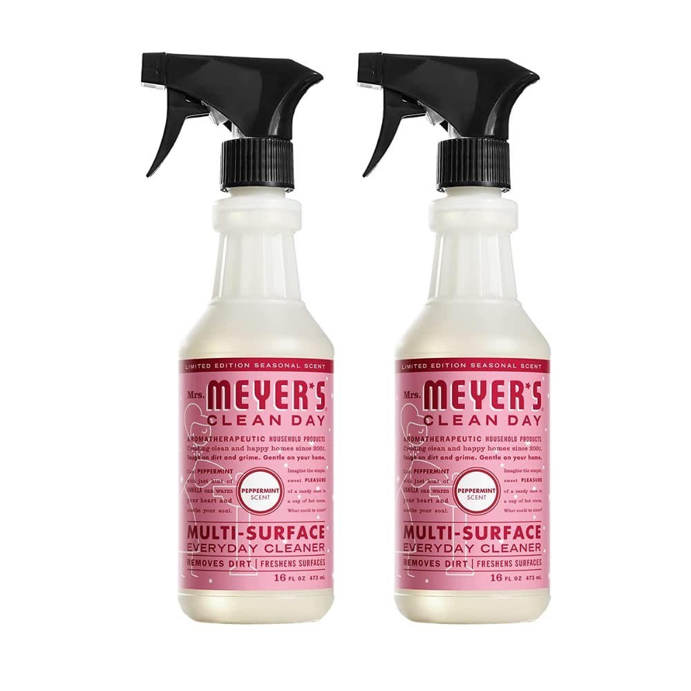 Mrs. MEYER’S Clean Day Multi-Surface Cleaner, 16 Fl Oz (Pack of 2), …