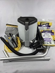 ProTeam ProVac FS 6 Backpack Vacuum 6 Qt HEPA Bagged 120V w/ Tools