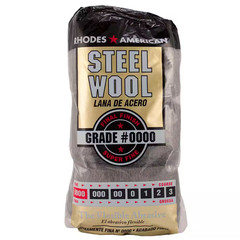 0000-Super Fine Steel Wool Pad Abrasive Rhodes American Homax PACK OF 12 PADS