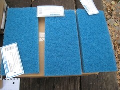 3 yes 3 Superior Bilt BLUE Doodle Medium-duty Scrub Pad, 9-1/2″ x 4-1/2″ x 1″