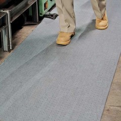 Pig Mat234 Sorbent Roll, 23 Gal, 33 In X 150 Ft, Universal, Gray, Polyester,
