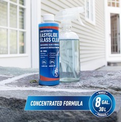 Unger Professional Streak-Free EasyGlide Glass 12 Fl Oz (Pack of 1), Blue