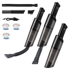 Xquyk Handheld Vacuum Cleaner Cordless, Lightweight 1.5 lb, Handheld, Black
