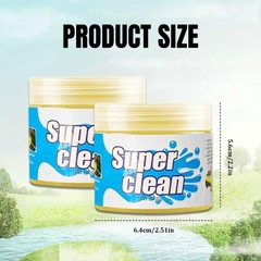 Universal Cleaning Gel Putty for Automotive, Keyboard, Camera, and Printers (Yel