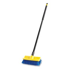 Rubbermaid Commercial 6337BLU 10 in. Bi-Level Deck Scrub Brush – BL Bristles New