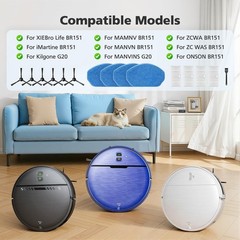 Lacvik BR151 Robot Vacuum Replacement Parts for iMartine BR151, Set a
