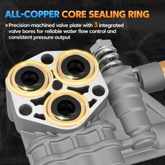 7108366 Pressure Washer Pump Manifold Kit For 510020 520006 Axial Cam Pressure