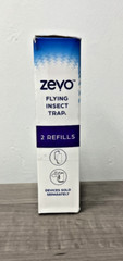 Zevo Indoor Home Flying Insect Trap With 2 Refill Cartridges Fruit Flies Control