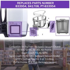 HASMX 833954 Vacuum Cleaner Hepa Filter Cover, Exhaust Cover Door for…
