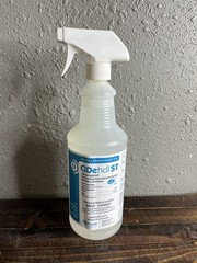 12-Pack Decon Labs CiDehol ST 70% IPA Disinfectant 32oz Spray Bottle Exp 04/2027