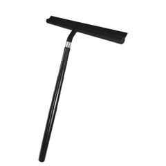 Steel Shower Squeegee With Hook Adjustable Telescopic Window Wiper For Bathroom