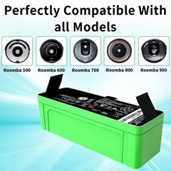 Lcenerga 4400Mah 1800Li Battery For Irobot Roomba Replacement For Roomba