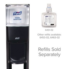 PURELL 7216DS 1200 ml ES6 Hand Sanitizer Floor Stand w/Dispenser – GRPHT/SIL New