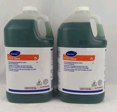Lot Of 2 Diversey Suma Gloss Concentrated Presoak for Silver & Stainless 1 Gal E