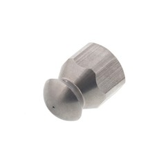 Erie Tools Button Nose 1/4″ Sewer Jetter Drain Cleaning Nozzle 4.5 Orifice Size