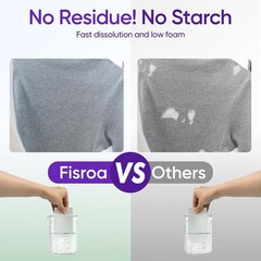 Lavender Laundry Detergent Sheets Travel Eco-friendly 300 Loads Fisroa Clothes W
