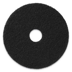 Americo Stripping Pads, 20″ Diameter, Black, 5/Carton