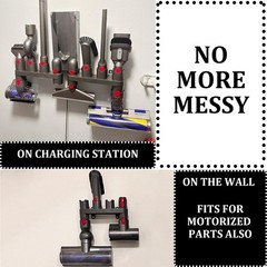 Fullclean Attachments 2.7 inches (D) x 18 (W) x 3.5 (H), Gray