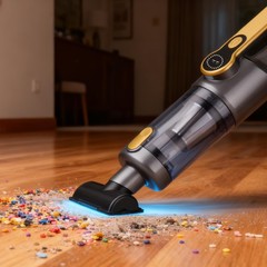 Handheld Vacuum Cordless, Car Vacuum Portable Cordless 6000mAh Dust… Fast Ship