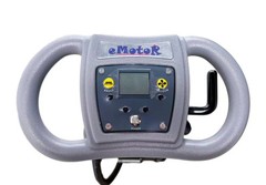 Emotor EM-255 Dual Brush Foldable Walk Behind Hand Push Floor Scrubber MachineBL