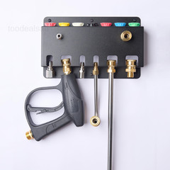 Pressure Washer Gun Holder -Trumlandy Foam 6.65 x 10.51 x 2.72 inches, Black