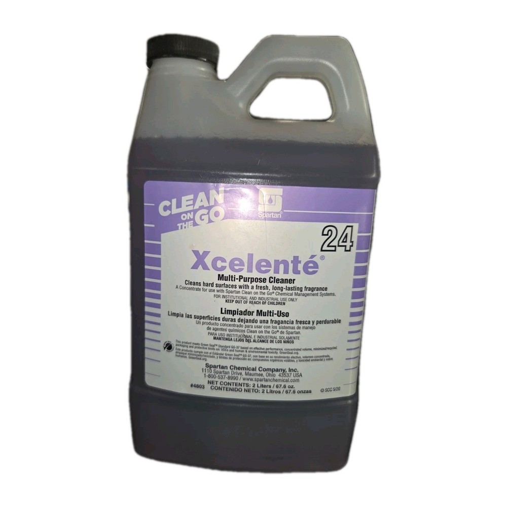 Spartan Xcelente 480302 2 Liter Lavender Scent Multi-Purpose Cleaner 184 Dt