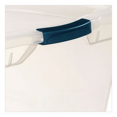 Rubbermaid RMCC710000 71 qt Clever Store Basic Latch-Lid Container – Clear New