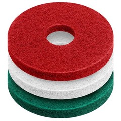 Versatile 12-Inch Orbiter Pads for Scrubbing, Stripping & Polishing Floors