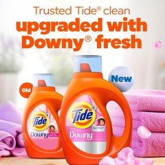 Tide Plus Boost of Ultra Downy Liquid Laundry Detergent, 92 Fl Oz (Pack 1)