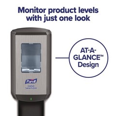 PURELL 7418DS 1200 ml CS8 Hand Sanitizer Floor Stand w/Dispenser – Graphite New