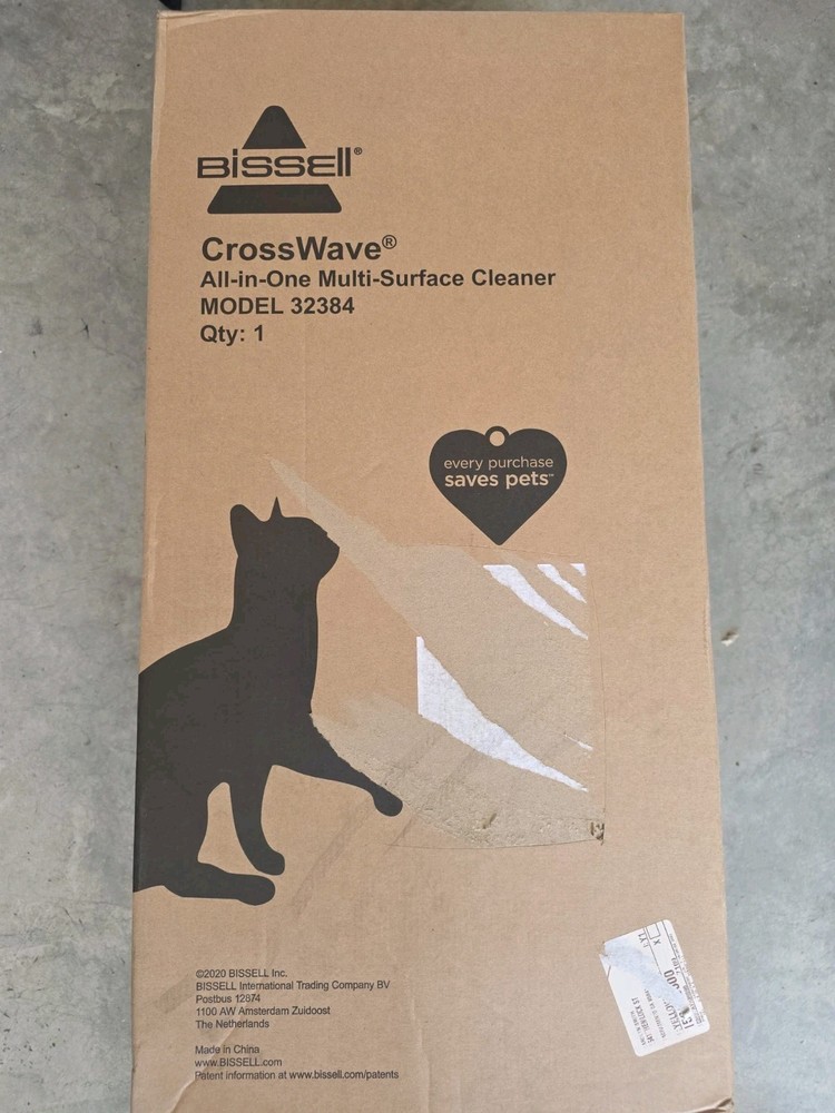 NEW BISSELL Crosswave Vacuum Mop All in One Wet / Dry Vac Combo 32384 (Blue/Wht)