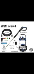 Westinghouse Power Washer 3200 MAX PS 1.76 MAX APA. Five different nozzles